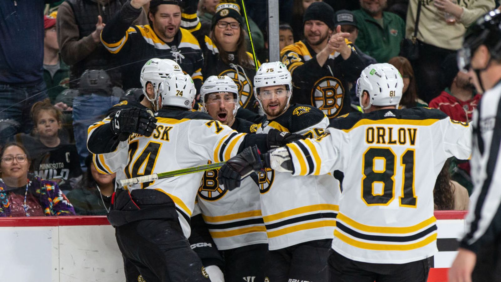 BSJ Game Report: Bruins 5, Wild 2 - Boston Gets Contributions From Top ...